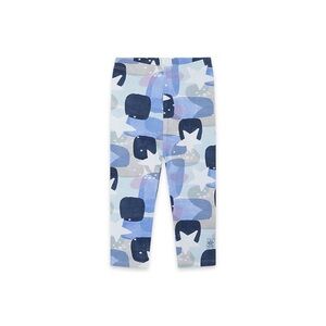 Kids Blue Star Pattern Leggings